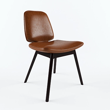 Luxury Tilda Chair by Freifrau - Adjustable Glass Design 3D model image 1 