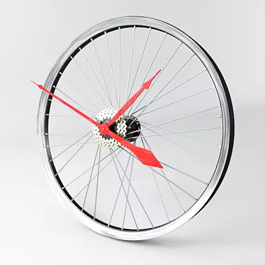 Eco Wheel Clock 3D model image 1 