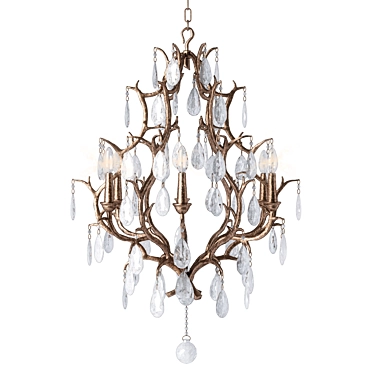 Corbett Lighting Amadeus Chandelier 3D model image 1 