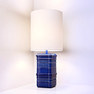 Heritage Boy Ceramic Table Lamp 3D model image 1 