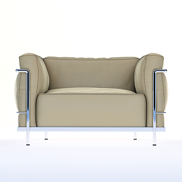 Luxurious Cassina Le Grand LC3 3D model image 1 