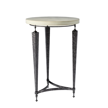 Elegant Coco Side Table 3D model image 1 