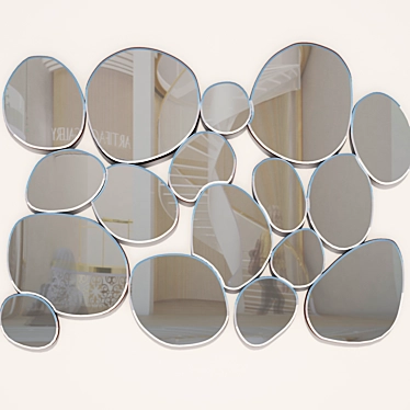 Modern Decor Mirror | Современное Зеркало 3D model image 1 