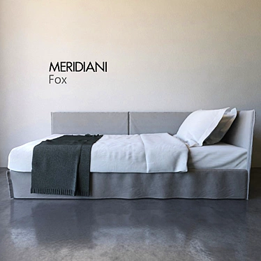 Meridiani Fox: Versatile Sofa Bed 3D model image 1 