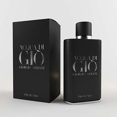 Sensual Masculine Fragrance: Armani Acqua Di Gio 3D model image 1 