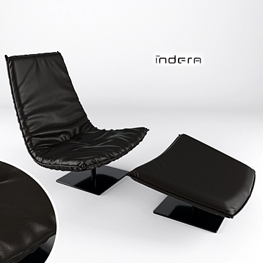 Elegant Sac Armchair by Indera 3D model image 1 