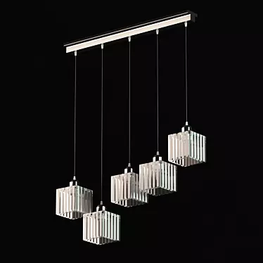 Modern Pendant Light: IKEA VILLBO 3D model image 1 