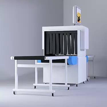 Portable X-ray Scanner for Enhanced Security 3D model image 1 
