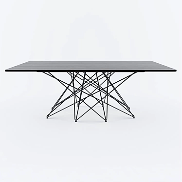 Elegant Octa Table: Disordered Simplicity 3D model image 1 