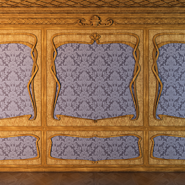 Liberty Wall Panel 3D model image 1 