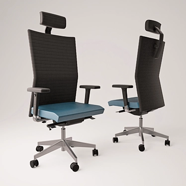 Executive Dispatch Chair 435-SYS 3D model image 1 