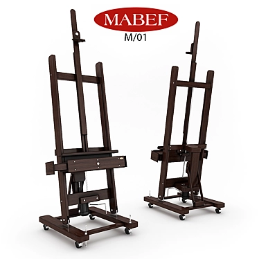 M.A.B.E.F. Museum-Quality Easel 3D model image 1 