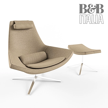 Modern Italian Style B&B Italia_ME 100 3D model image 1 