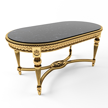 Classic Style Coffee Table 3D model image 1 
