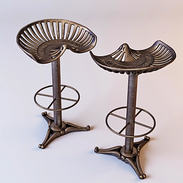 Cast-iron bar stool