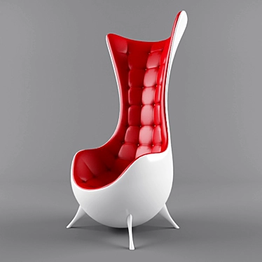 Comfort Seating: Stylish Chairs 3D model image 1 