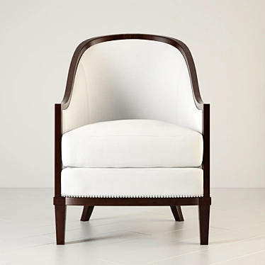 Luxury Ralph Lauren Mayfair Chair 3D model image 1 