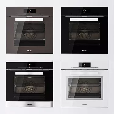 Miele H 6860 BP: Versatile Multifunction Oven 3D model image 1 