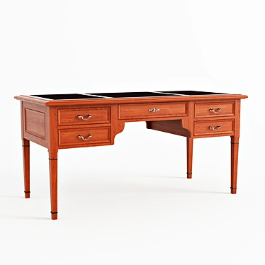 Modern Grange Bureau Desk 3D model image 1 