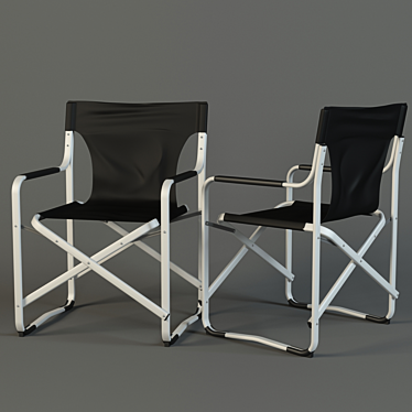 IKEA KALVE Director Chair 3D model image 1 