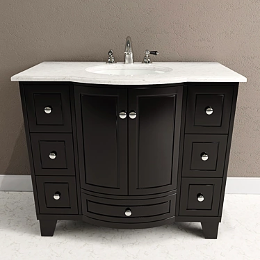 Bathroom cabinet Bokara Grey