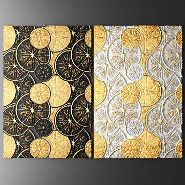 3D Wall Panel Decor 3D model image 1 