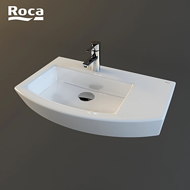 Modern ROCA HALL Sink & TARGA Faucet 3D model image 1 