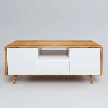 Modern TV Unit & Sideboard 3D model image 1 