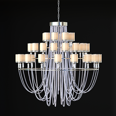 Marina Crystal Chandelier - Italian Elegance 3D model image 1 