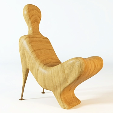 Luxury Armchair: Christopher Guy Lievre 60-0418 3D model image 1 
