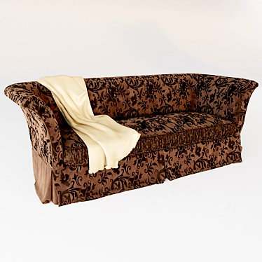 Classic Elegance: Provasi Carol Sofa 3D model image 1 