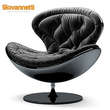 Jetsons Armchair: Futuristic Comfort 3D model image 1 