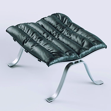 Arne Norell Ari Footstool: 1966 Swedish Design 3D model image 1 