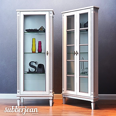 Cara Hardwood Cabinets - Fine Craftsmanship for Your Space 3D model image 1 