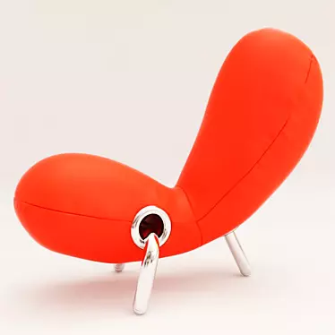 Cappellini Embryo Chair: Italian Elegance! 3D model image 1 