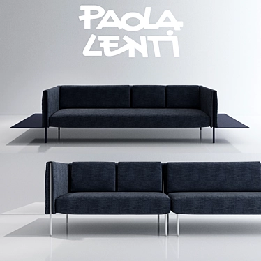 Elevate Your Space: Paola Lenti Pillar 3D model image 1 