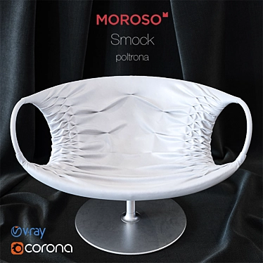 MOROSO Smock Chair: Modern Elegance 3D model image 1 