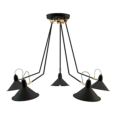 Kare Design Lampa wisząca Spider 5 (36681)