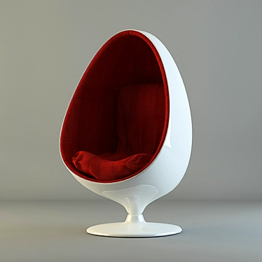 Eero Aarnio Egg Chair 3D model image 1 