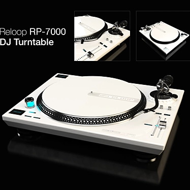 Ultimate DJ Turntable: Reloop RP-7000 3D model image 1 