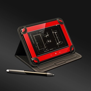 Iconic 3D Max Tablet 3D model image 1 