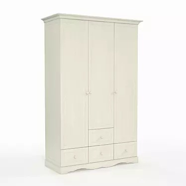 Sleek Ellie Cabinet for Organized Storage 3D model image 1 