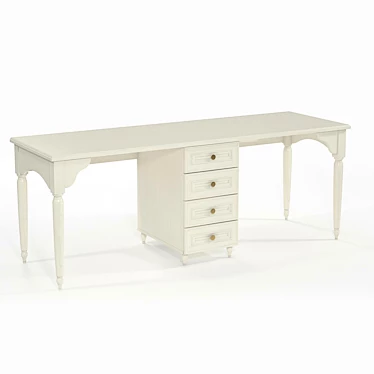 Title: Elegant OM Table Svetlitsa ST-8 3D model image 1 