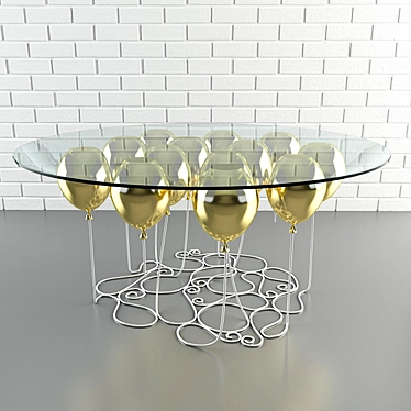Spherical Coffee Table 3D model image 1 