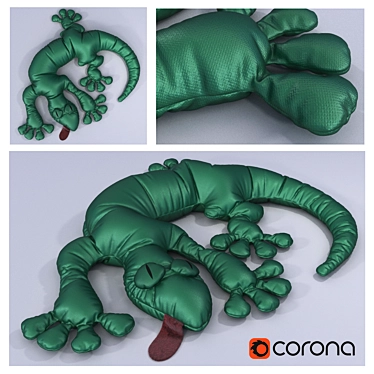 Pillow-toy "antistress" Gecko