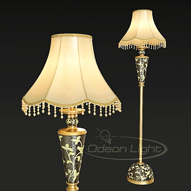 Odeon Light Perry Pendant 3D model image 1 