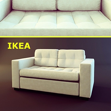 Convertible Sofa Bed, 2 Seater Klagstorp/Lennes 3D model image 1 