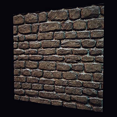 Versatile Brick Wall Solution 3D model image 1 