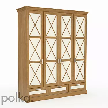 Title: Minimalist Martin SHM-4 Cabinet 3D model image 1 