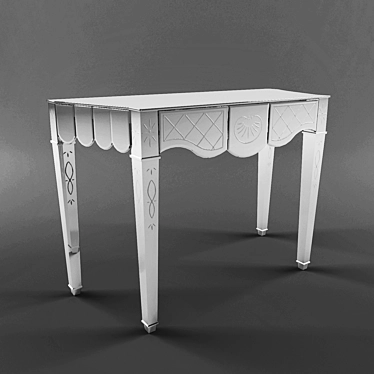 Elegant Venetian Buffet 3D model image 1 